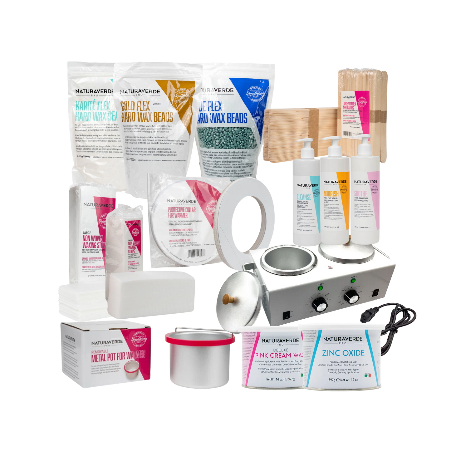 Naturaverde Pro Essential Waxing Kit