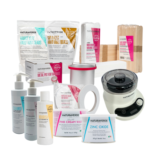 Naturaverde Pro Starter Waxing Kit with Karite