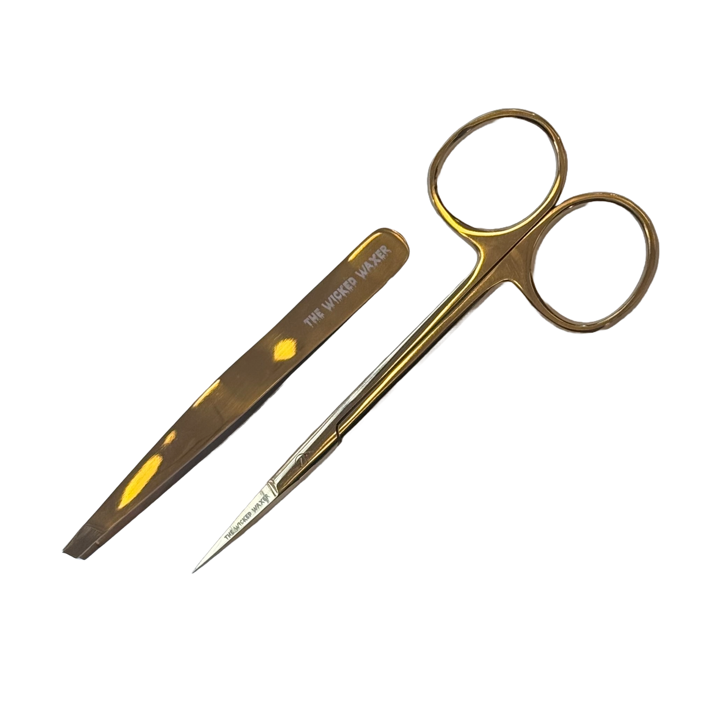 The Wicked Waxer Tweezer Scissor Set